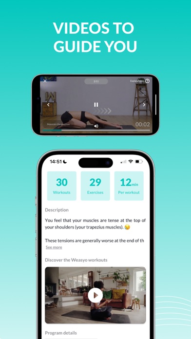 Weasyo: Physical Therapy Plans Screenshot