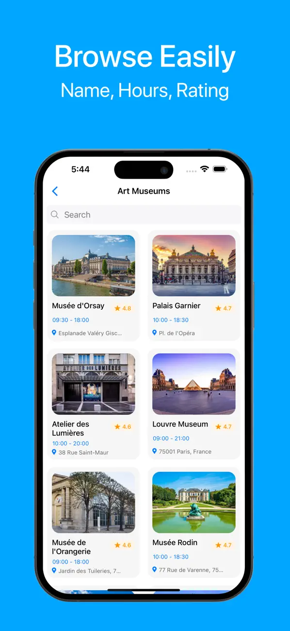 Paris Audio Guide . Screenshot 4