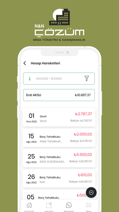 App screenshot