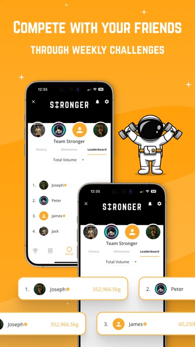 Stronger - Gym Workout Planner Screenshot