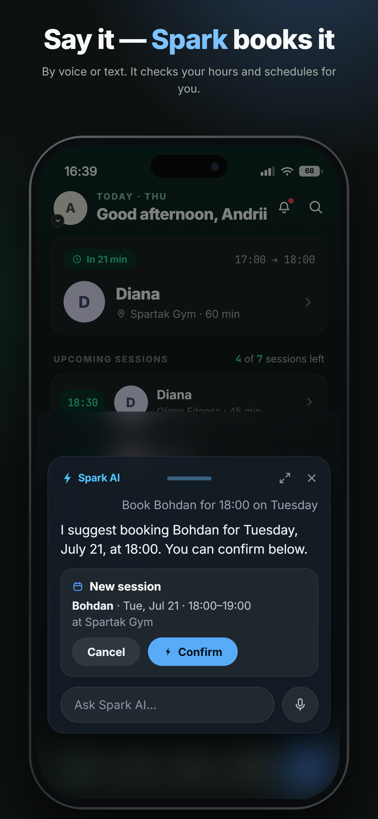 Coachero: Trainer App screenshot 4