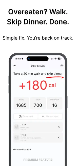 Calorie Balance: Food Scaner screenshot 4