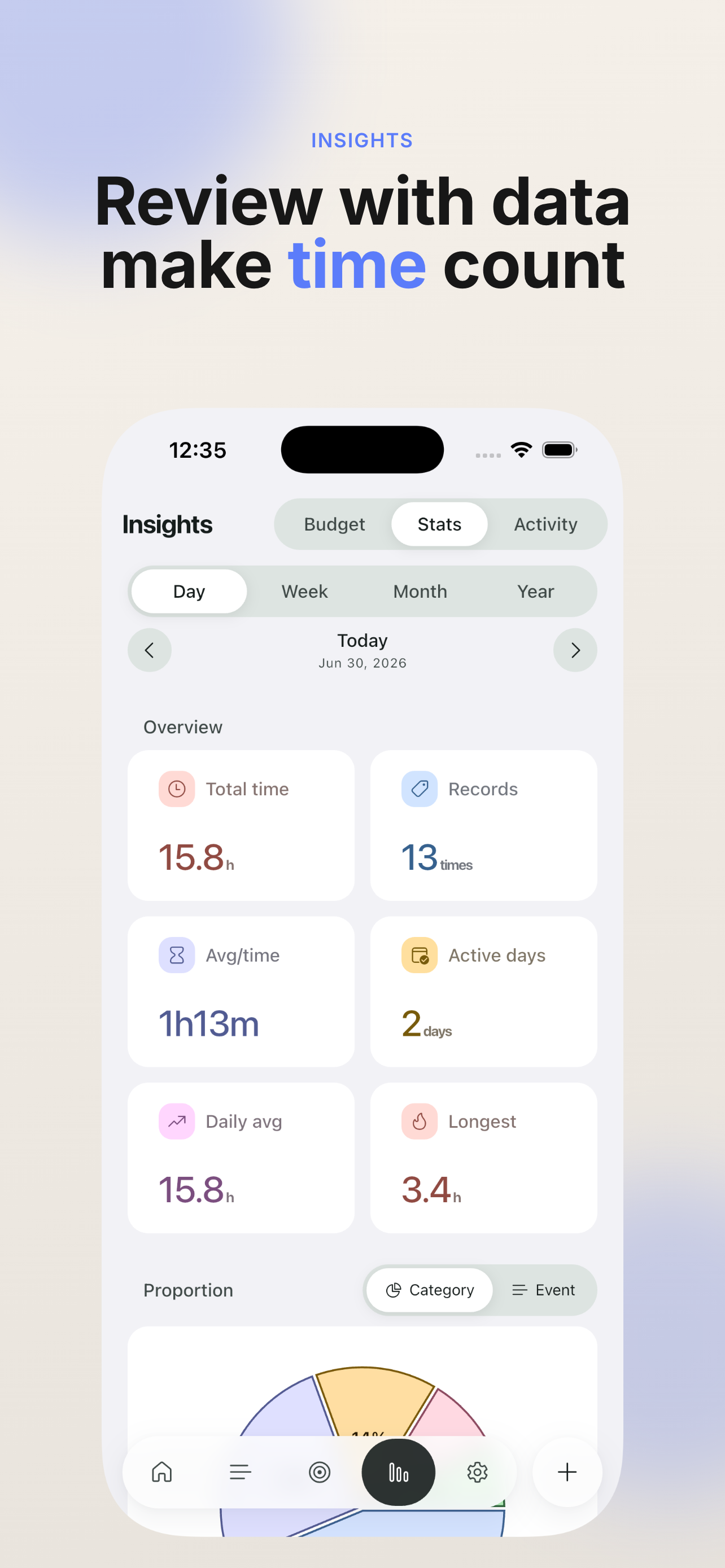 TimeLog: Time Budget & Tracker screenshot 6