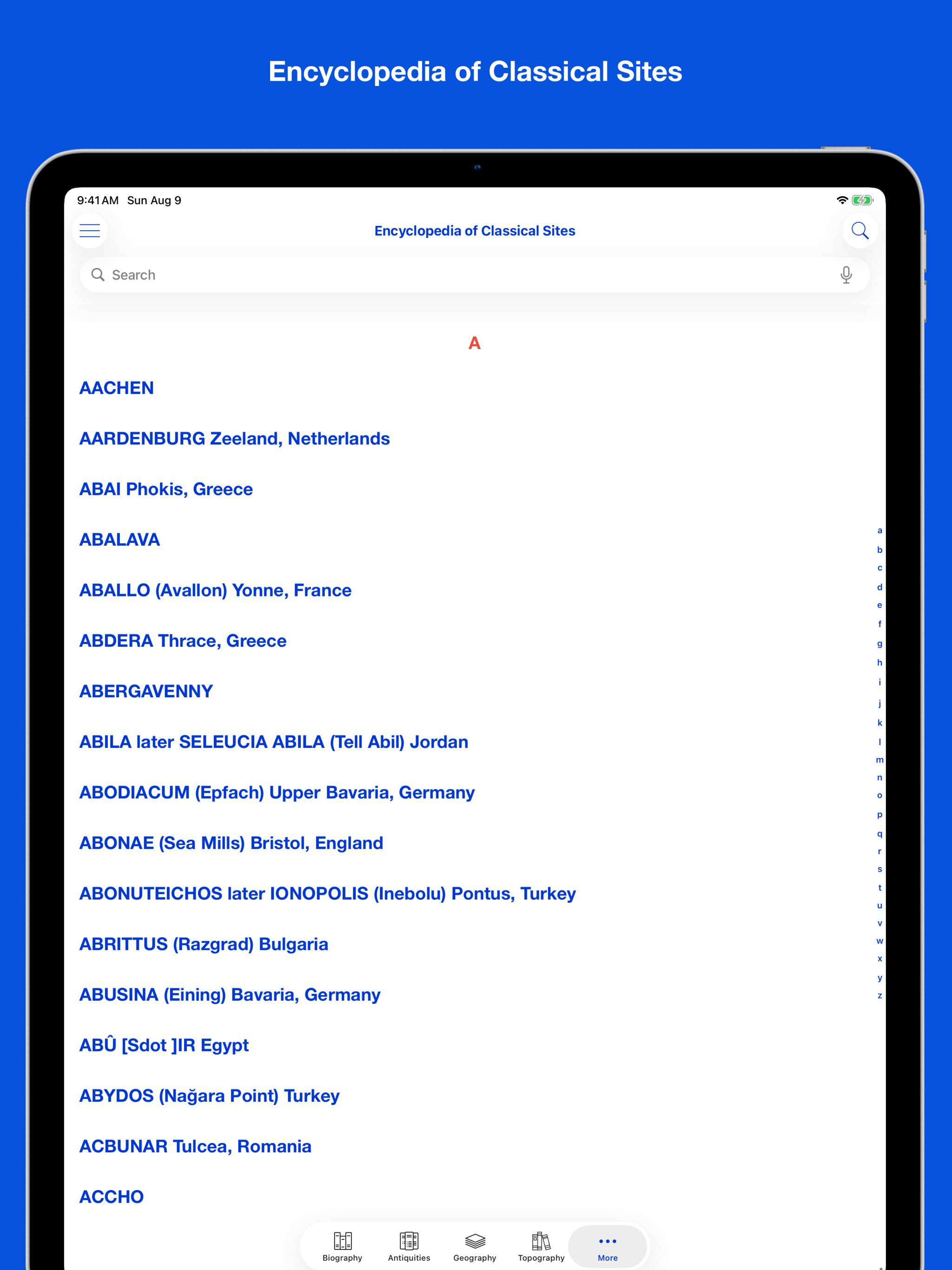 Greek and Roman Dictionaries screenshot 16