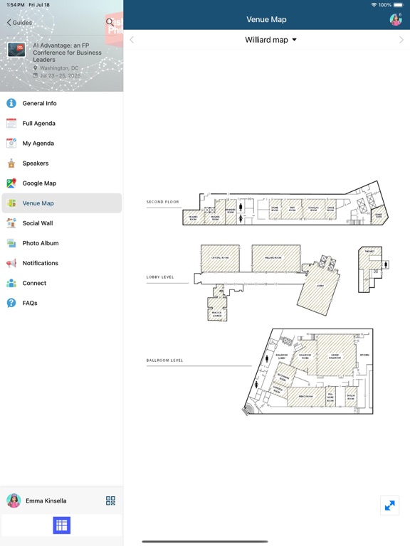 Fisher Phillips Events iPad screenshot 3 - Business app