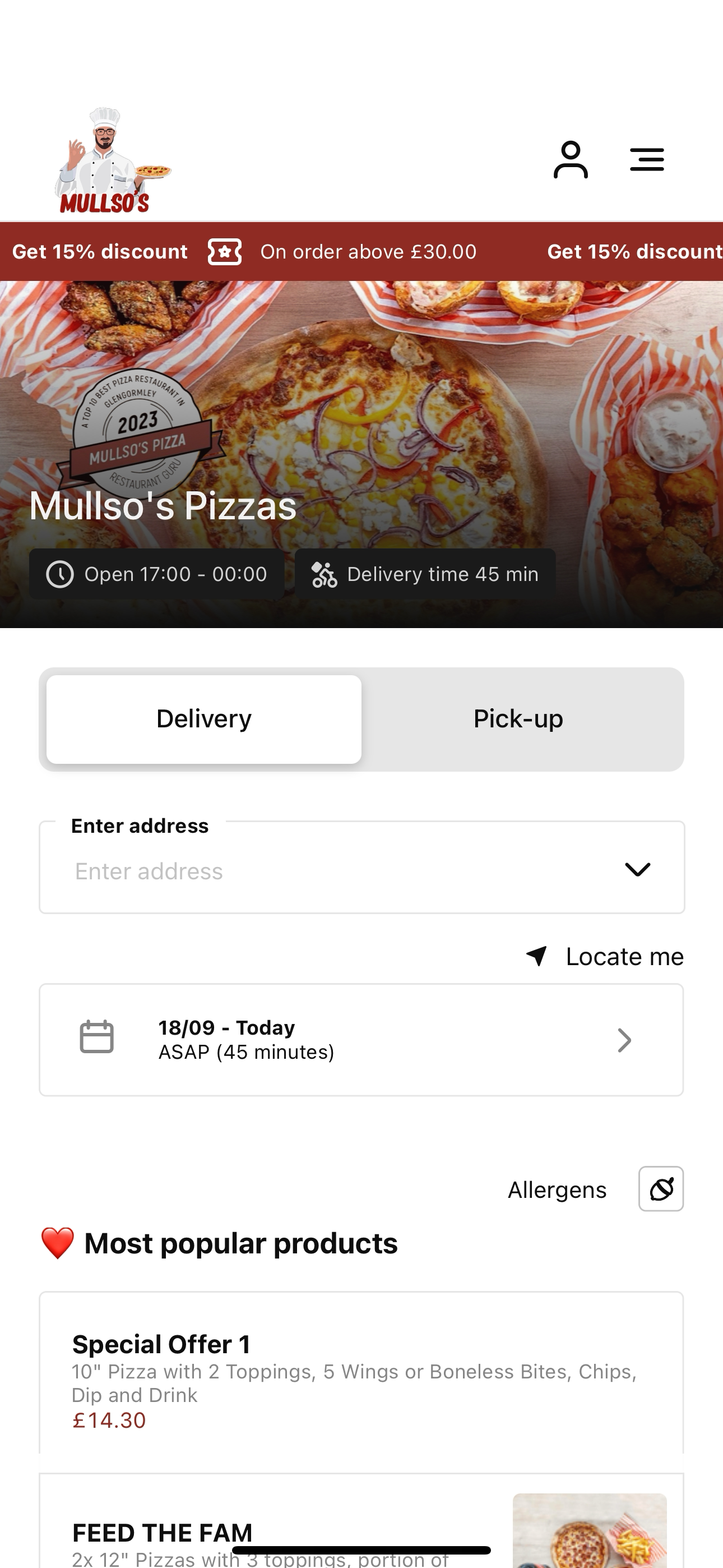 Mullzo's Pizzas screenshot 3