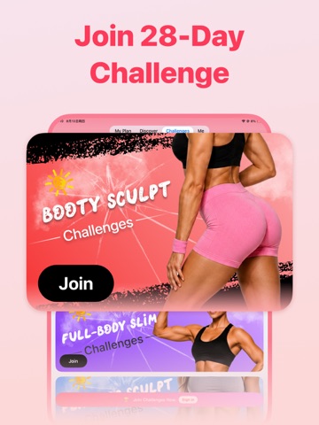 FitGo: Home Workout & Fitness iPad screenshot