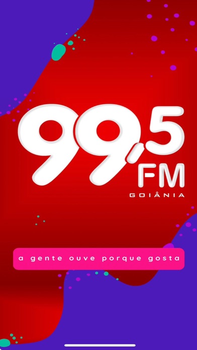 Rádio 99,5FM Goiânia Screenshot