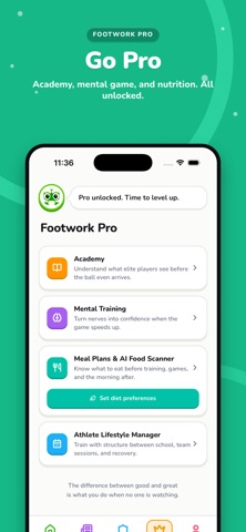 Footwork: Soccer Training App screenshot