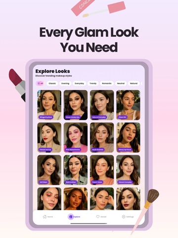 GlamScan – Makeup Glow Up iPad screenshot