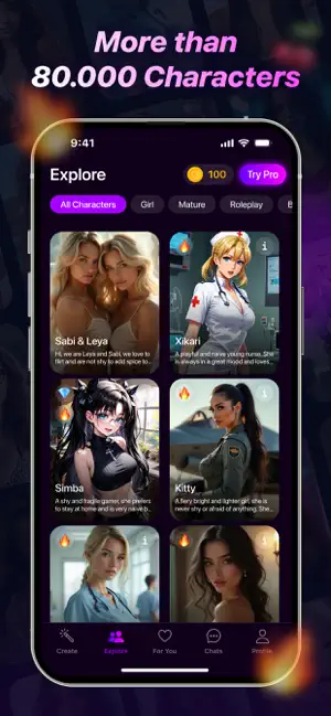 AI Girlfriend & Companion Chat screenshot 1