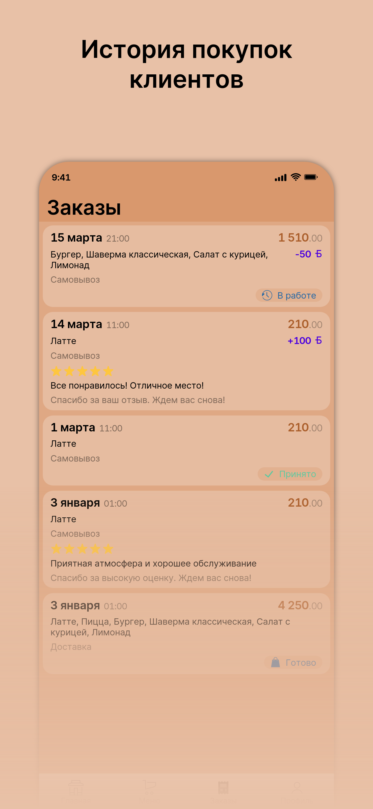 Кафе "Вкусные истории"