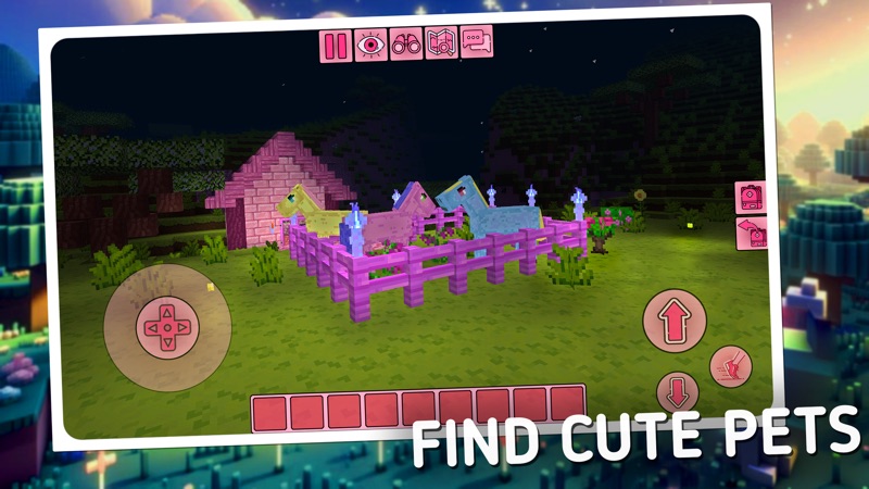 Kawaii World - Craft and Build screenshot 1