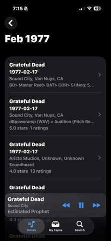 Chateau Archive Player iPhone screenshot