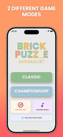 Brick Puzzle Minimalist Screenshot 5 of 5