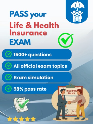 Life Insurance Exam Practice iPad screenshot