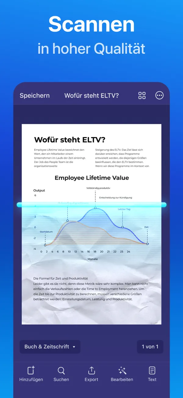 Scanner Pro: PDF Scanner App iPhone App Screenshot 1 – Wirtschaft