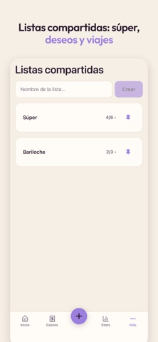 dupla - Finanzas en pareja iPhone screenshot 8