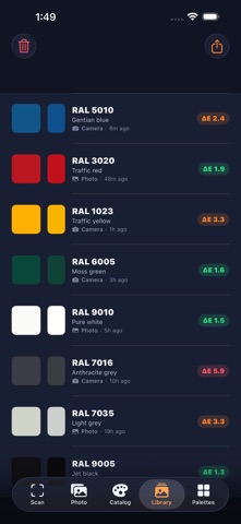 Color Scanner: RAL & HEX Screenshot 3 of 8