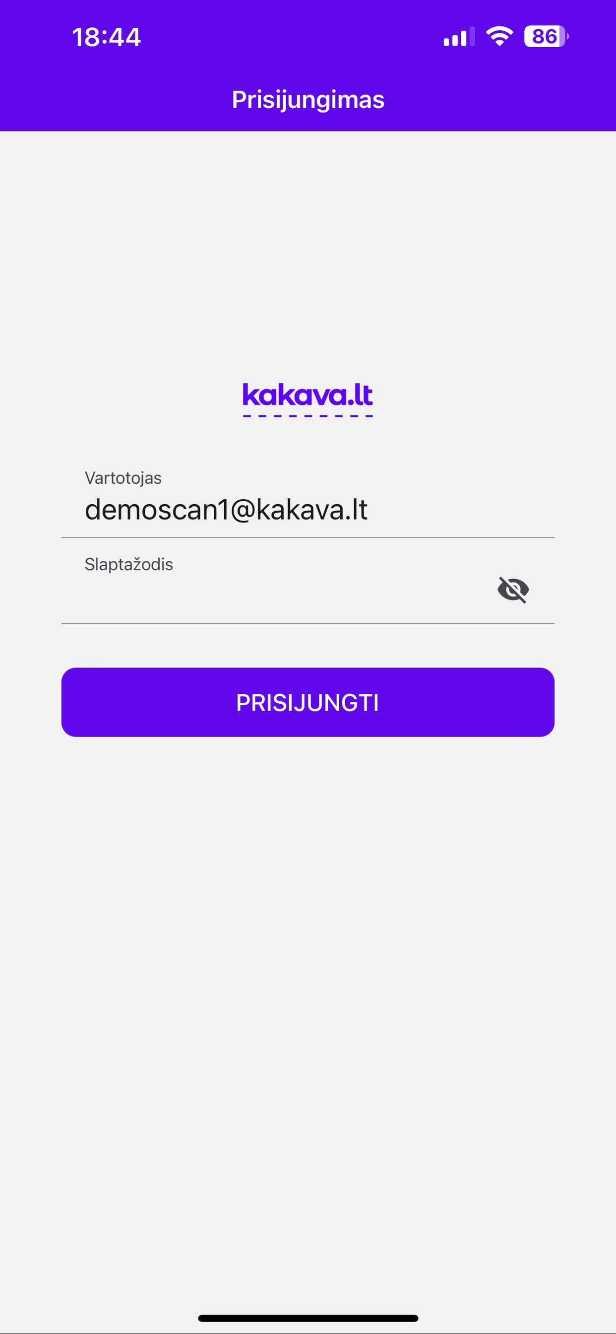 kakava.lt scan