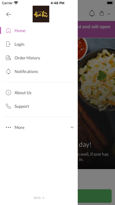 Screenshot #3 pour Thai Thae Restaurant