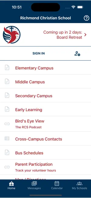 Richmond Christian School screenshot 1