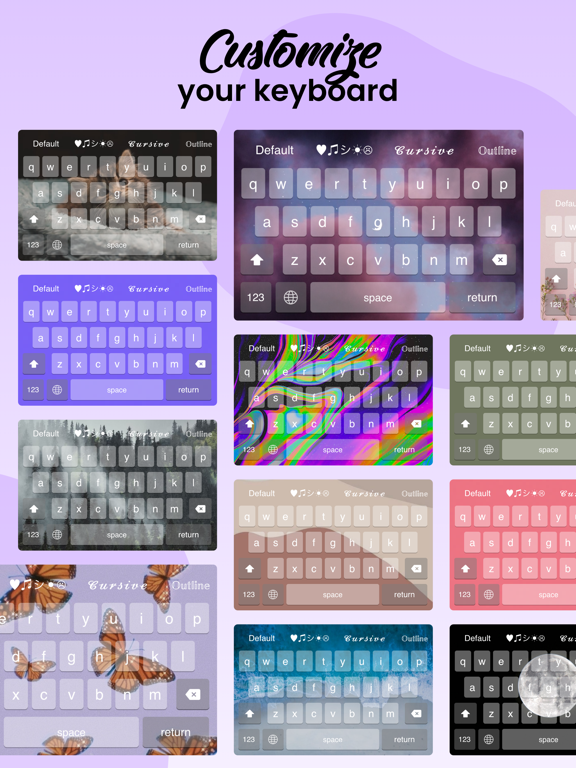 Fonts: Aesthetic Font Keyboardのおすすめ画像2