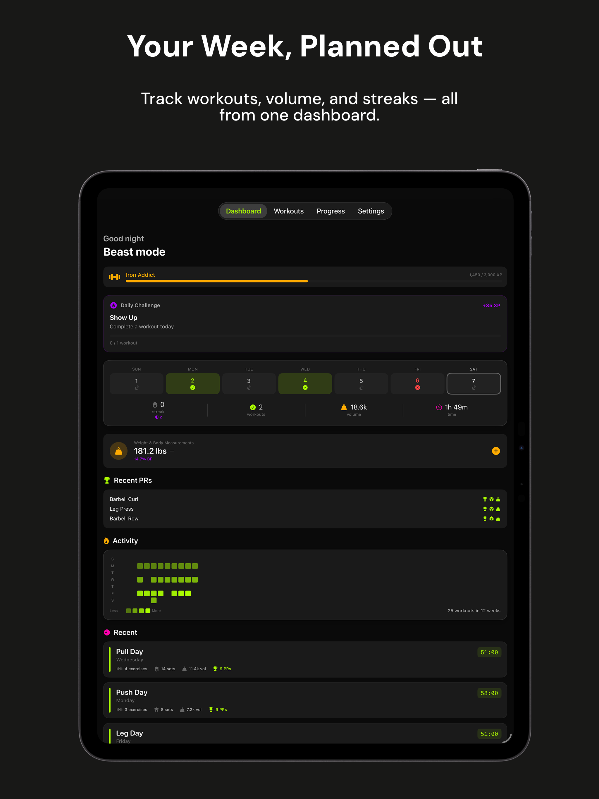 Plates: Gym & Workout Tracker screenshot 12