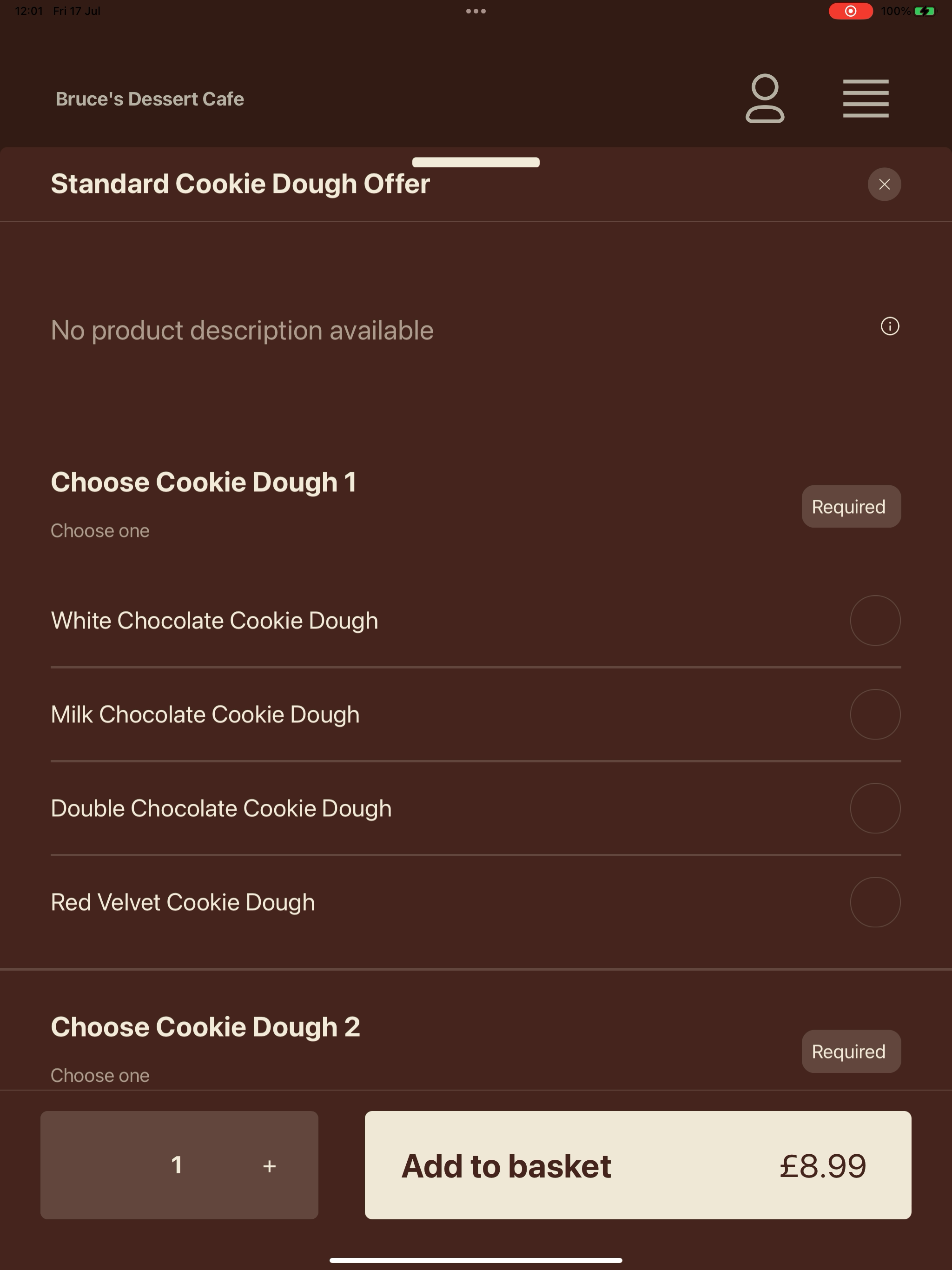 Bruce's Dessert Cafe screenshot 10