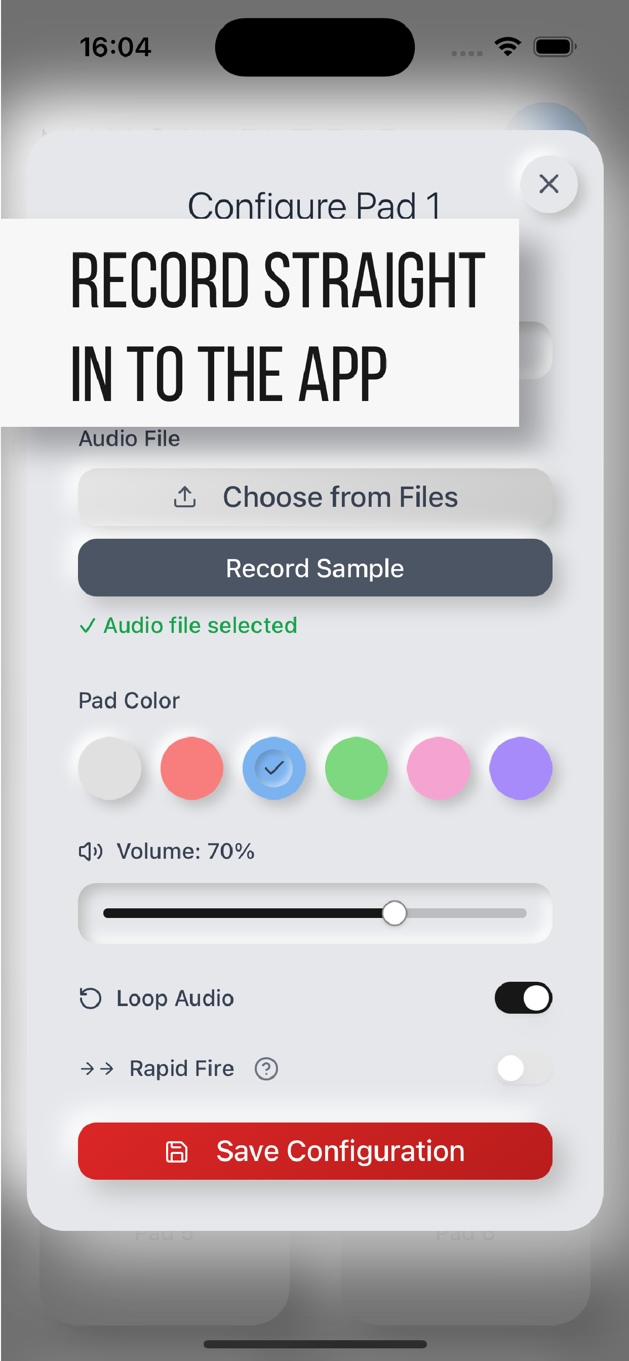 Mak Custom Sample Pad screenshot 5