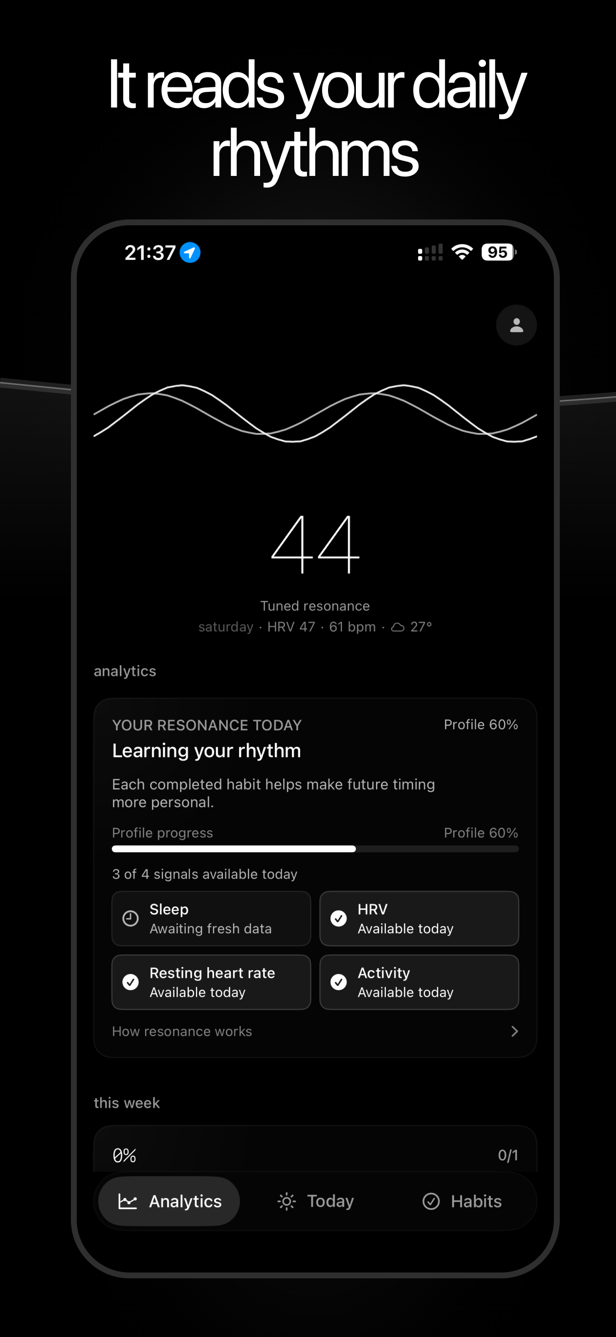 HRV Habit Tracker: Resalent screenshot 4