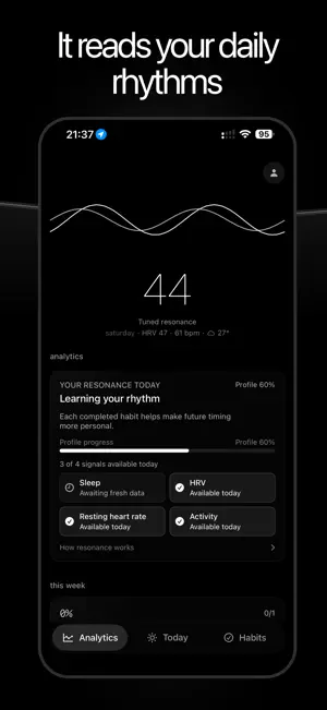 HRV Habit Tracker: Resalent screenshot 4
