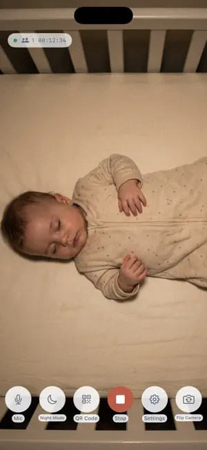 Baby Camera - WiFi Nanny Cam screenshot 1