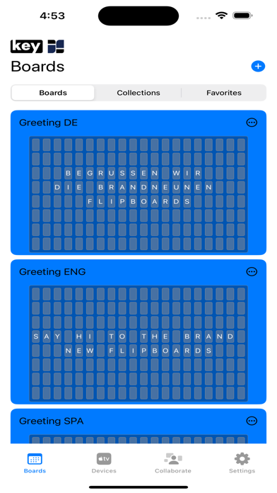 key Digital Signage Screenshot