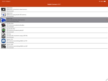 Rabbit Connect iPad screenshot