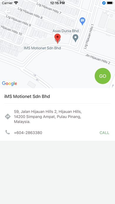 iMS Motionet Sdn Bhd Screenshot