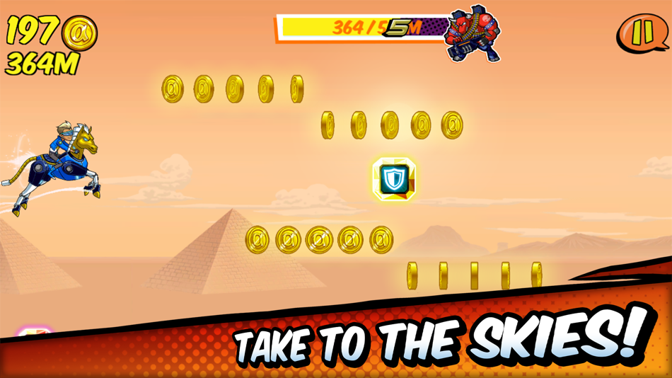 #4. Run Run Super 5 (iOS) By: Altitude Games Pty Ltd