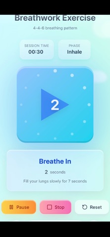 Triangle Breath Reset screenshot