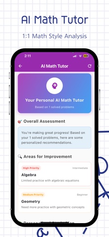 Euler AI : Math & Homework Screenshot 5 of 7