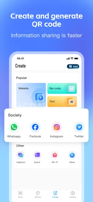 QR Code Reader & Barcode Maker screenshot 4