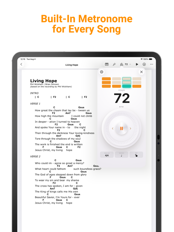Music Folder: Sheet Music PDF iPad screenshot