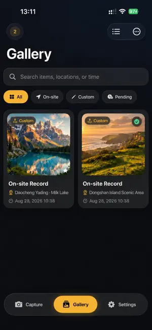 Custom Watermark Camera screenshot 2