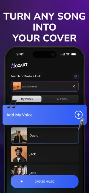 AI Song Generator - Mozart iPhone screenshot 5
