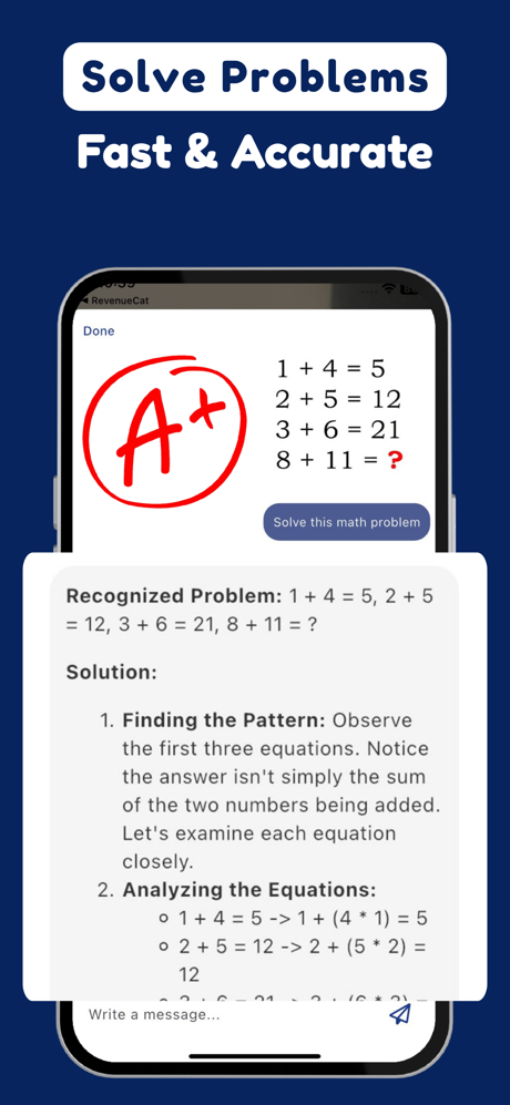 AI Math Problem Solver screenshot 2