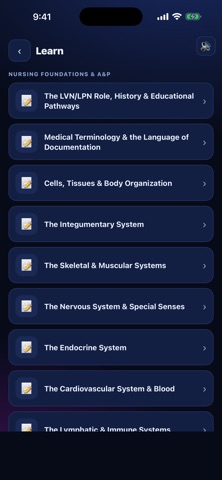 LVN Ready iPhone screenshot