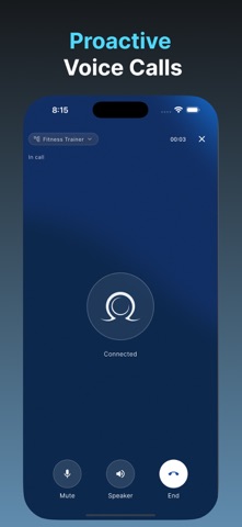 OmegaX: Health Agent iPhone screenshot