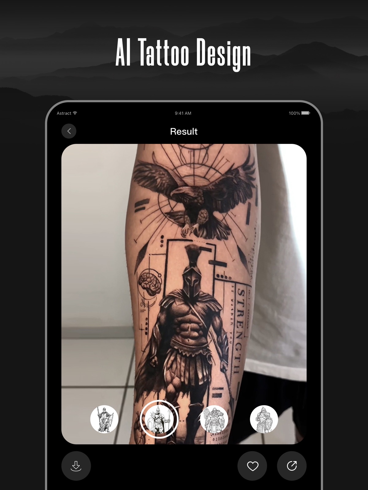 Ai Tattoo Ideas-Art Generator ipad screenshot 3
