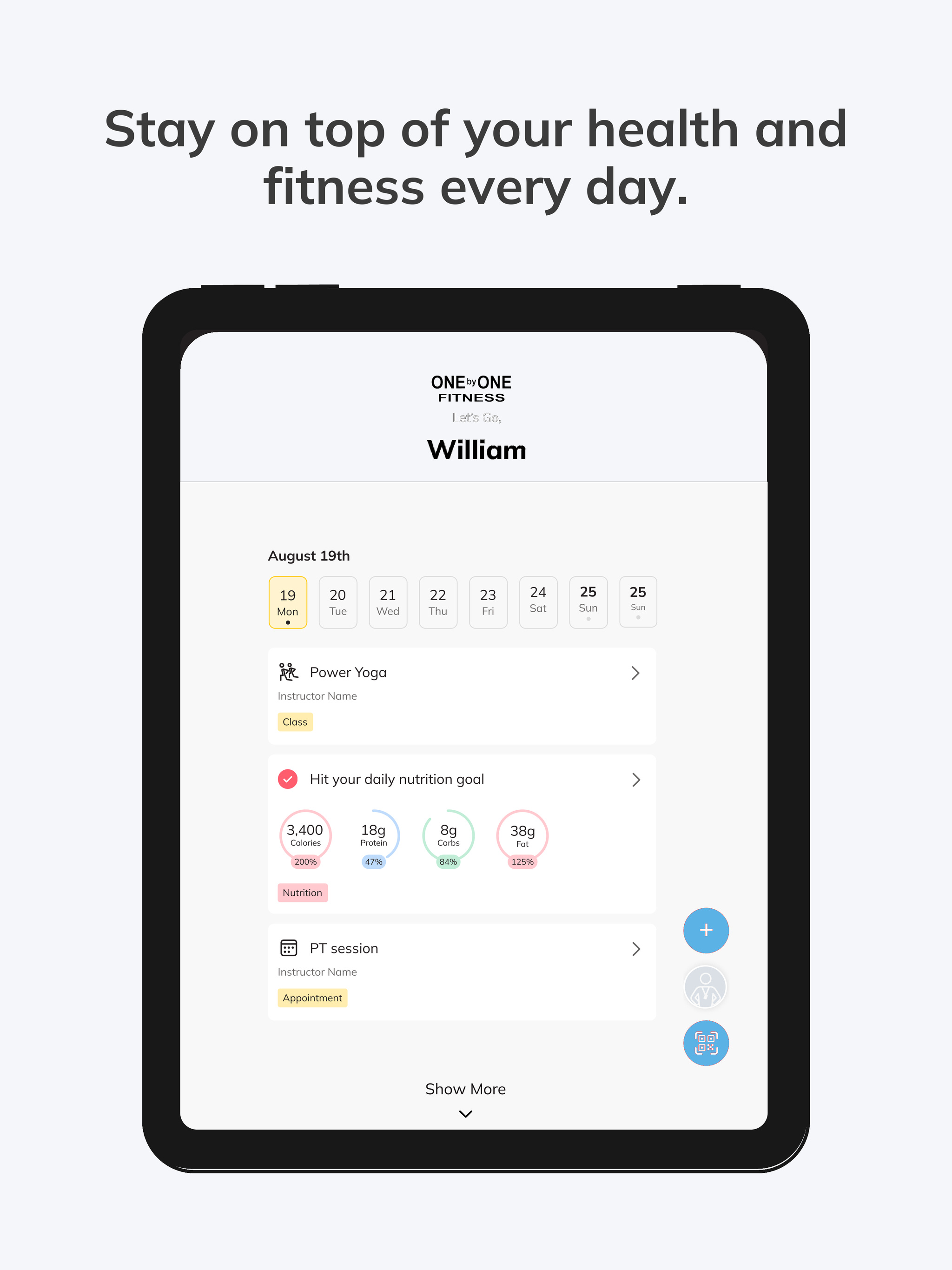 One By One Fitness screenshot 13