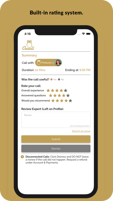 Owwll: Instant 1:1 Networking screenshot