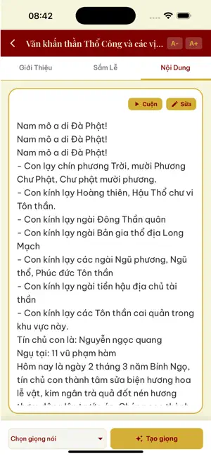 Trợ lý Ai Văn Khấn Nôm screenshot 3